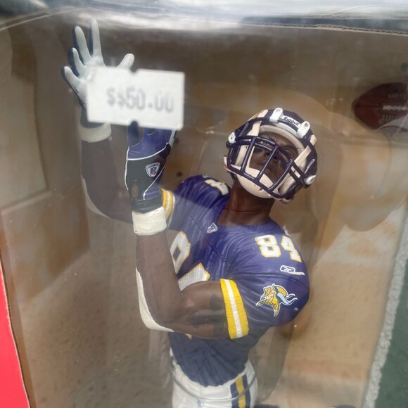 Randy Moss 12" Action Figure Series 2 Minnesota Vikings McFarlane New - Picture 2 of 7